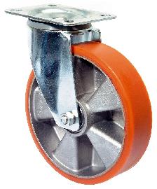 BS ROLLEN Transp.geräte-Lenkrolle,Rad Ø 125mm, LS400, 200kg, stahl verzinkt Produktbild