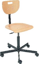 Neutral Stuhl Werek Holz Produktbild