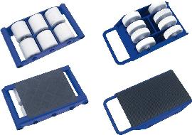 Neutral Schwerlast-Transportroller, kompakt Produktbild