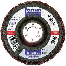 FORUM Vliesfächerschleifscheibe, gewölbt Produktbild