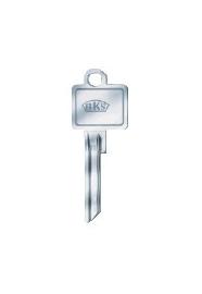 BKS Schlüsselrohling, für Serie 88, B 4135, eckig, Stahl vernickelt Produktbild