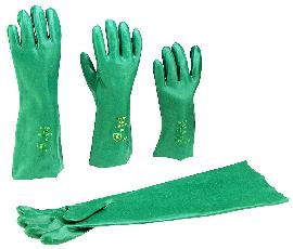 EKASTU Safety Handschuh NYLON schwer 1575, weiß, Größe 8 Produktbild