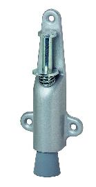 KWS Türfeststeller 1024,Hub 25mm, silberfarben, einbrennlack. Produktbild