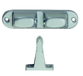 KWS Türfeststeller 1055,H70mm, silberfarben, einbrennlack. Produktbild