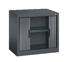 CP Akten-Sideboard Omnispace mit Rollladen, 1 Ordnerhöhe, H720xB800xT420mm Produktbild