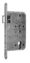 BMH FH Panik-Einsteckschloss 1028, Edelstahl, Umschaltfunktion B Produktbild