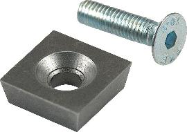 SCHWAN HM Ersatzwendeplatten 16x16mm m. Schrauben Produktbild