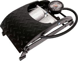 HP Autozubehör Fußluftpumpe Premium Dopp elzylinder Schl. 60cm Produktbild