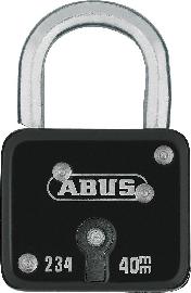 ABUS Zuhaltungsschloss 234/40,schwarz,vs. Produktbild