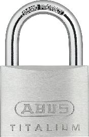 ABUS Vorhangschloss Titalium 64TI/50, TITALIUM™-Spezialaluminium Produktbild