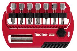 fischer Maxx Bit Set FMB (8) geeignet für 1/4" Antriebe Produktbild