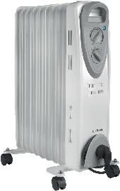 Neutral Ölradiator 2000 W mit 9 Rippen und Thermostat Produktbild