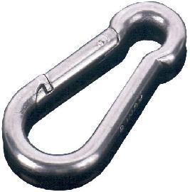 PÖSAMO Feuerwehr-Karabinerhaken verzinkt 50 x 5mm Produktbild