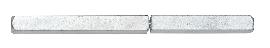 edi FH Antipanikstift Typ Y 0562, 9x120mm, LA 60/ LI 60mm verzinkt Produktbild