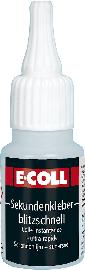 E-COLL Sekundenkleber 20g blitzschnell Produktbild