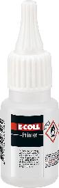 E-COLL Kunststoff-Klebeset 20g Kleber / 15ml Primer Produktbild