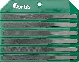 fortis Werkzeuge Kontaktfeilen-Satz 150mm Kreuzhieb 6-teilig in PVC-Tasche Produktbild