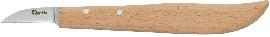 fortis Werkzeuge Entgrat-/ Kerbschnitzmesser mit Holzheft 140mm Produktbild