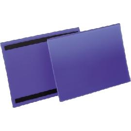 VARIO Kennzeichnungstasche magnetisch dunkelblau 50 St./Pack. Produktbild