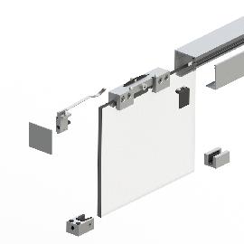 HELM Schiebetürbeschlag mit Laufschiene GT-L 80 Produktbild