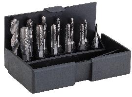 VÖLKEL Bit-Satz Einschnittgewindebohrer M3-M10 + Spiralbohrer + Bit-Halter Produktbild