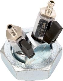 JUMTEC Gasprüfanschluß Einrohr DN25 m.2xKugelhahn 28 832 Produktbild