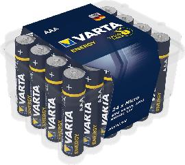 VARTA Batterie Energy AAA 24er Box Produktbild