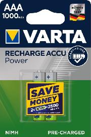 VARTA RECHARGEABLE Akku R2U Micro/AAA/HR 03 Produktbild