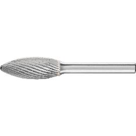 PFERD HM-Frässtift, Zahnung 3 PLUS, Flammenform Produktbild