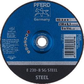 PFERD Schruppscheibe SG-ELASTIC, Stahl, gekröpft Produktbild
