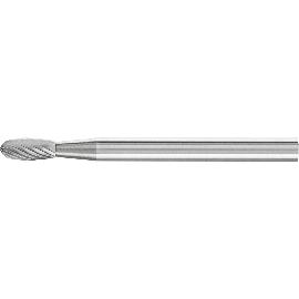 PFERD HM-Kleinfrässtift, Zahnung 5, Tropfenform Produktbild