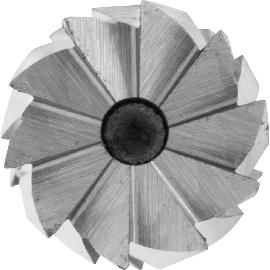 PFERD HM-Frässtift, Zahnung 3 PLUS, Zylinderform mit Stirnverzahnung Produktbild