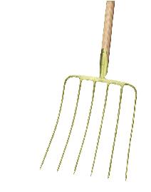 Ideal Silogabel 6 Zinken Eschenstiel 130 cm Produktbild