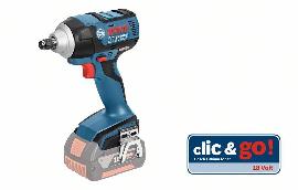 Bosch PRO Akku-Schlagschrauber GDS 18 V-EC 250, 0 x - Ah, Solo-Version, L-BOXX Produktbild