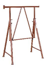 müba Gerüstbock lackiert B 1,20m H 0,75- 1,30m Produktbild