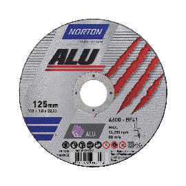 Norton Trennscheibe Alu gerade 125x1,6 m m Produktbild