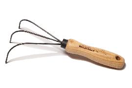 Krumpholz Werkzeugfrabrik seit 1799 Hand laubrechen mit Eschengriff Produktbild