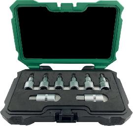 fortis Einsatz.-Grt. 1/2" 8tlg. 5-17mm i6kt. Produktbild