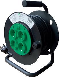 fortis Kabeltrommel Kunststoff H05VV-F3G1,5 25m Produktbild