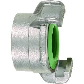 GEKA® plus-Gewindestück, IG, Chromstahl Produktbild