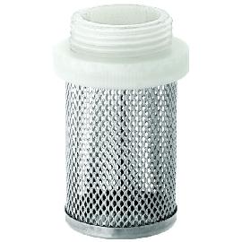 GEKA Fußventil-Saugkorb, Chromstahl Produktbild