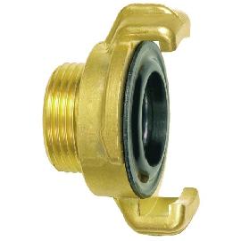 GEKA® Gewindestück, AG, Messing Produktbild