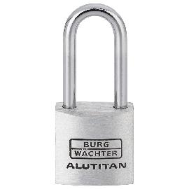 BURG WÄCHTER BURG-WÄCHTER Vorhangschloss Alutitan 770 20 HB, Aluminium massiv Produktbild