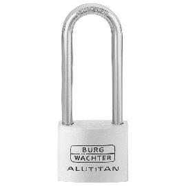 BURG WÄCHTER BURG-WÄCHTER Vorhangschloss Alutitan 770 HB 40, Aluminium massiv Produktbild