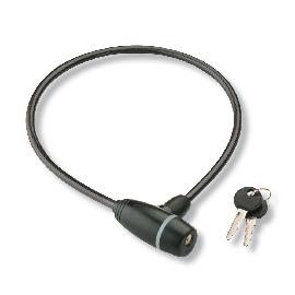 BURG WÄCHTER AV-Stahlkabelschloss, 600mm 260 60, schwarz Produktbild