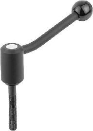 Kipp Spannhebel mit Außengewinde 20 Grad Produktbild