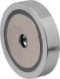 Kipp Magnete mit Innengewinde Flachgreifer aus NdFeB Produktbild
