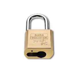 BURG WÄCHTER AV-Vorhangschloss, Profi PC 116 PC 50, Messing massiv Produktbild