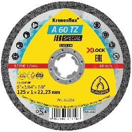 KLINGSPOR Trennscheibe A60TZ X-LOCK 125x 1,0mm gera. Klingspor Produktbild