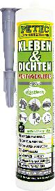 PETEC Kleben + Dichten Ecoline 290 ml, grau Produktbild